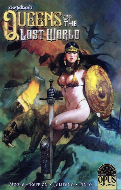 Sanjulian's: Queens of the Lost World #1B Manuel Sanjulian Variant