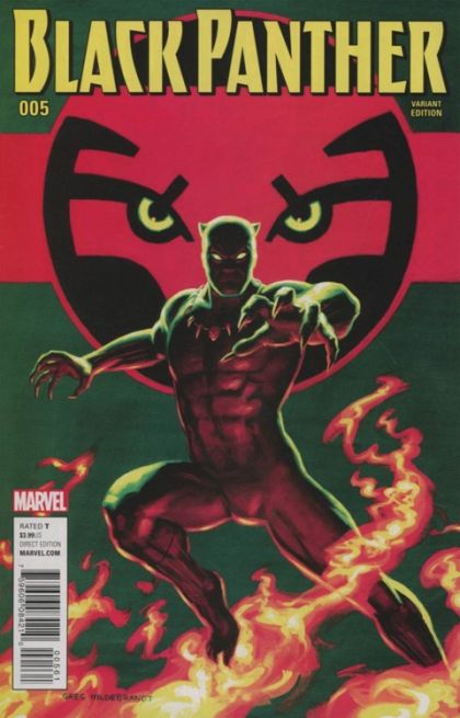 Black Panther, Vol. 6 #5F Greg Hildebrandt Classic Artist Variant