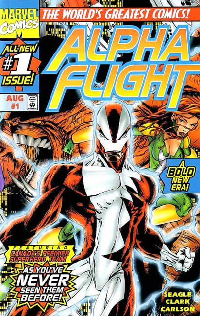 Alpha Flight, Vol. 2 #1A Direct Edition