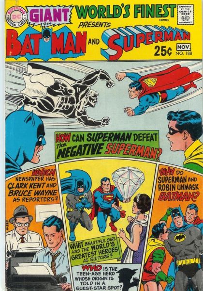 World's Finest Comics #188 Giant