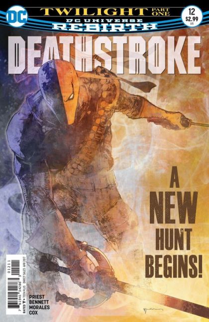 Deathstroke, Vol. 4 #12A Regular Bill Sienkiewicz Cover