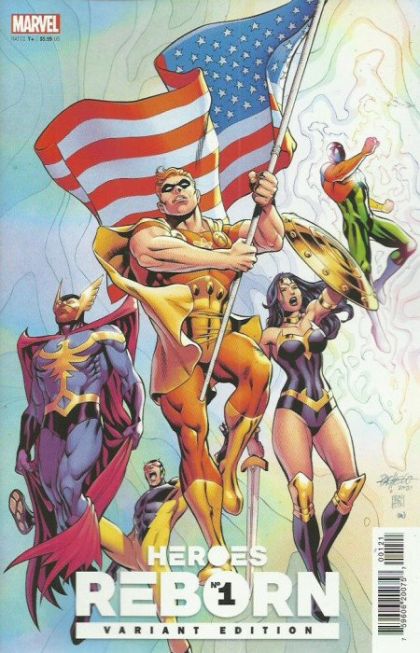 Heroes Reborn, Vol. 2 #1B Variant Carlos Pacheco Squadron Supreme Cover
