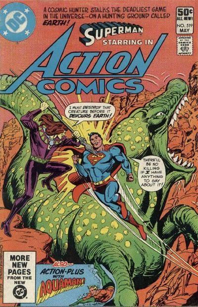 Action Comics, Vol. 1 #519A Direct Edition