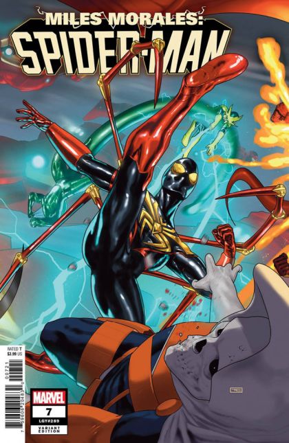 Miles Morales: Spider-Man, Vol. 2 #7B Taurin Clarke Connecting Variant
