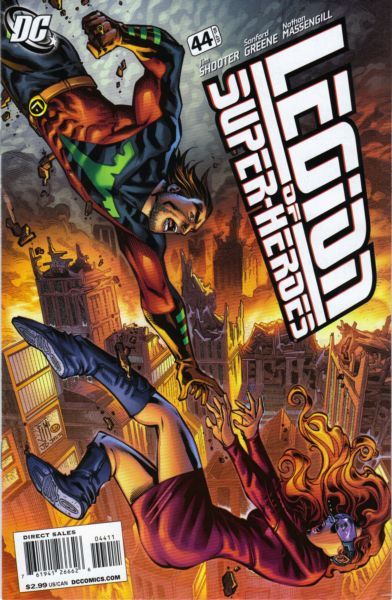 Legion of Super-Heroes, Vol. 5 #44A Regular Francis Manapul Cover