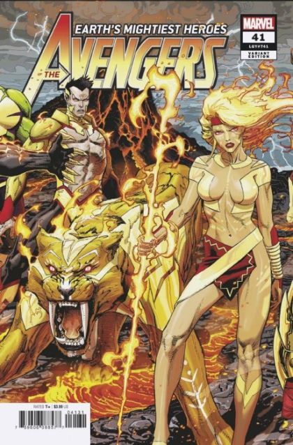 The Avengers, Vol. 8 #41C Dustin Weaver Connecting Variant