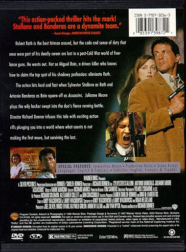 Assassins (1995) - DVD