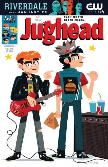 Jughead, Vol. 3 #12B Variant Erin Hunting Cover