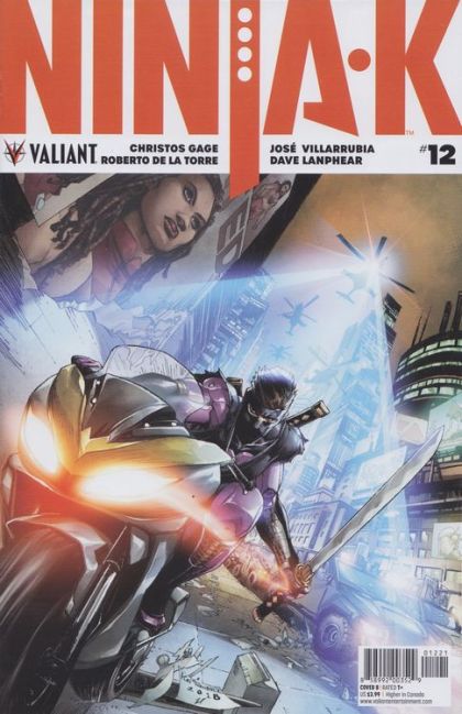 Ninja-K #12B Koi Turnbull Cover