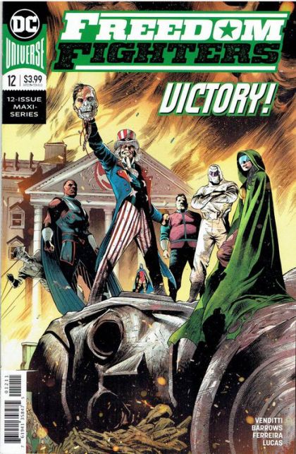 Freedom Fighters, Vol. 3 #12 Eddy Barrows, Eber Ferreira & Adriano Lucas Regular