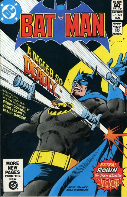 Batman, Vol. 1 #343A Direct Edition