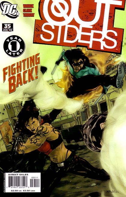 Outsiders, Vol. 3 #35A Direct Edition