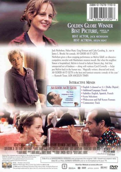 As Good as It Gets (1997) - DVD