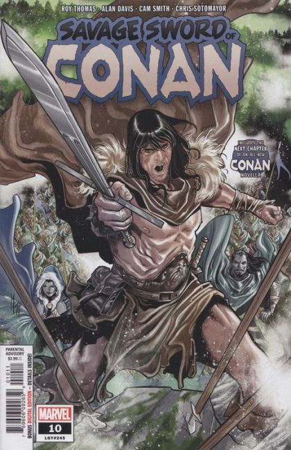 Savage Sword of Conan, Vol. 2 #10A Marco Checchetto Cover