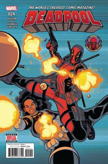 Deadpool, Vol. 5 #24A Regular Tradd Moore Cover