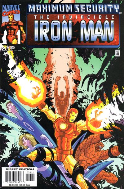 Iron Man, Vol. 3 #35A Direct Edition