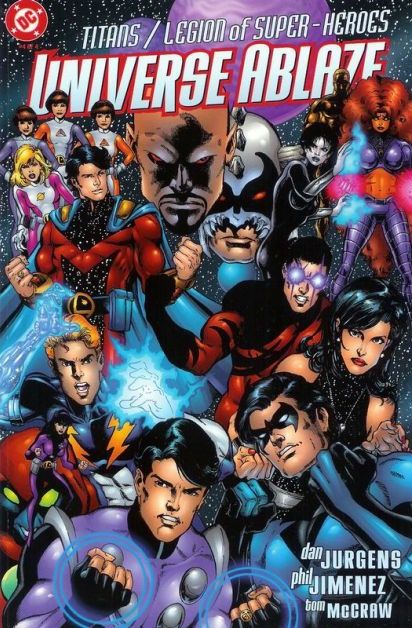Titans / Legion of Super-Heroes: Universe Ablaze #4
