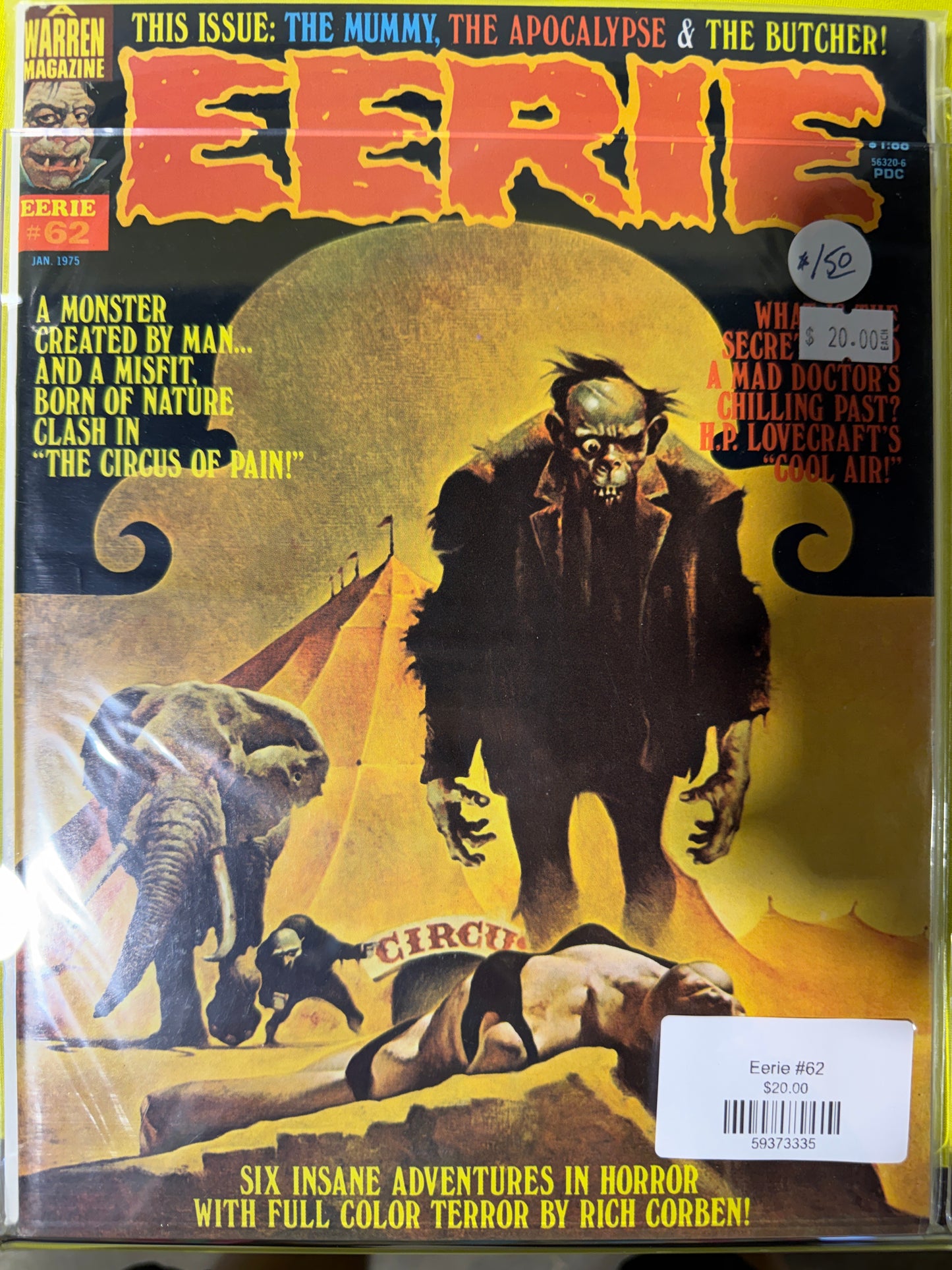 Eerie Magazine #62