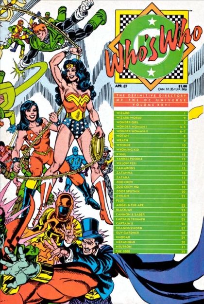 Who's Who: The Definitive Directory of the DC Universe #26A Direct Edition