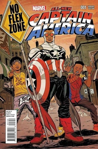 All-New Captain America #1M No Flex Zone Variant