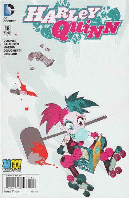 Harley Quinn, Vol. 2 #18B Teen Titans Go! Variant Cover