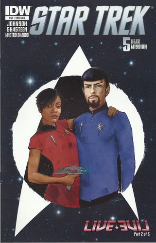 Star Trek #51B Subscription Cover