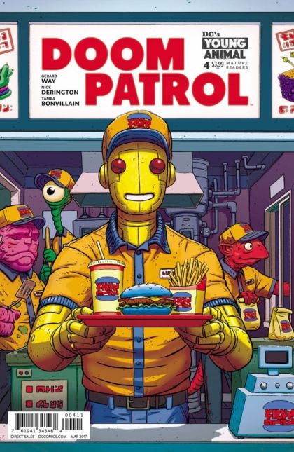 Doom Patrol, Vol. 6 #4A Regular Nick Derington Cover