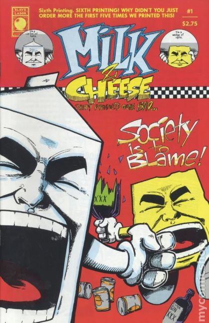 Milk & Cheese #1F 6th Printing