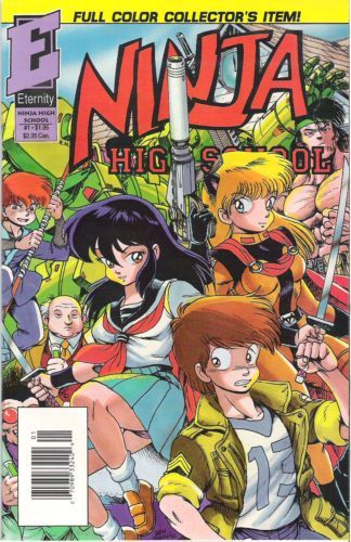 Ninja High School In Color #1