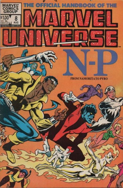 Official Handbook of the Marvel Universe, Vol. 1 #8A Direct Edition
