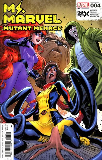 Ms. Marvel: Mutant Menace #4A Carlos E. Gomez Regular