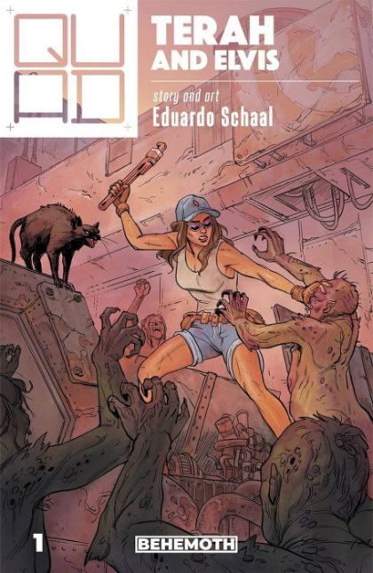 Quad (Behemoth Comics) #1B Aluisio C Santos Cover