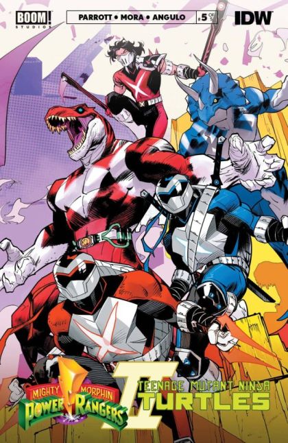 Mighty Morphin Power Rangers / Teenage Mutant Ninja Turtles, Vol. 2 #5A Dan Mora Regular