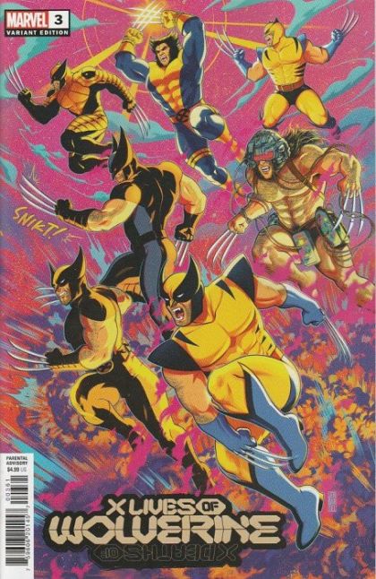 X Lives of Wolverine #3F Jen Bartel Cover