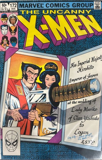 Uncanny X-Men, Vol. 1 #172A Direct Edition
