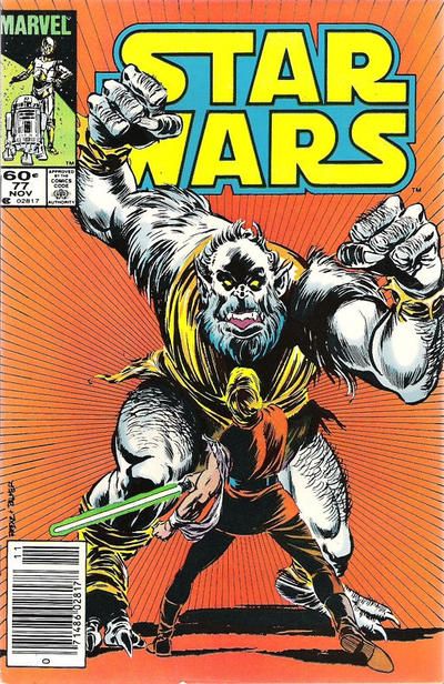 Star Wars, Vol. 1 (Marvel) #77B Newsstand Edition