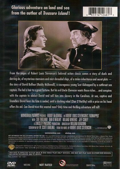 Kidnapped (1948) - DVD