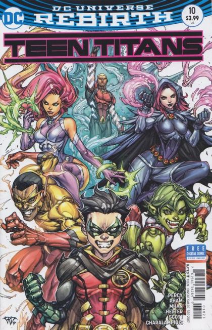 Teen Titans, Vol. 6 #10B Paulo Pantalena & Arif Prianto Variant Cover