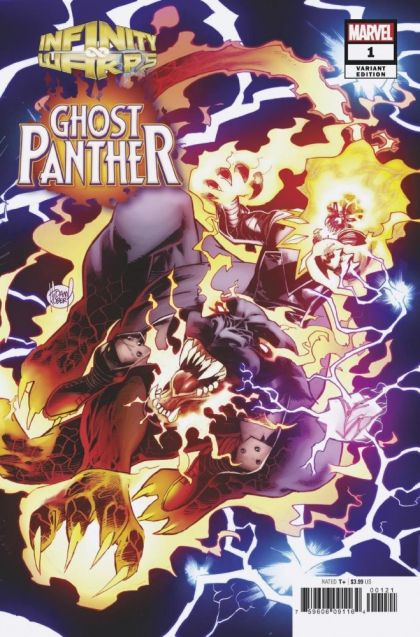 Infinity Warps: Ghost Panther #1B Variant Adam Kubert Connecting Cover