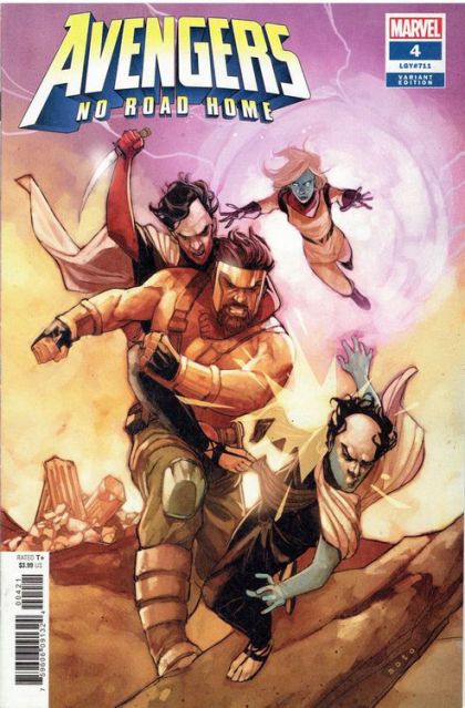 Avengers: No Road Home #4B Variant Phil Noto Connecting Cover