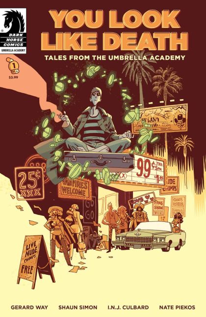 You Look Like Death: Tales from the Umbrella Academy #1A Regular Gabriel Ba Cover
