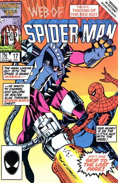 Web of Spider-Man, Vol. 1 #17A Direct Edition