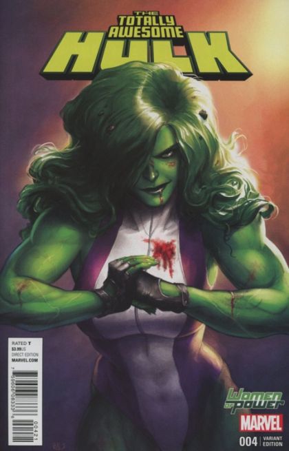 Totally Awesome Hulk #4B Women Of Power Variant
