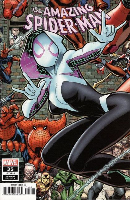 The Amazing Spider-Man, Vol. 5 #35B Variant Arthur Adams 8-Part Connecting Cover