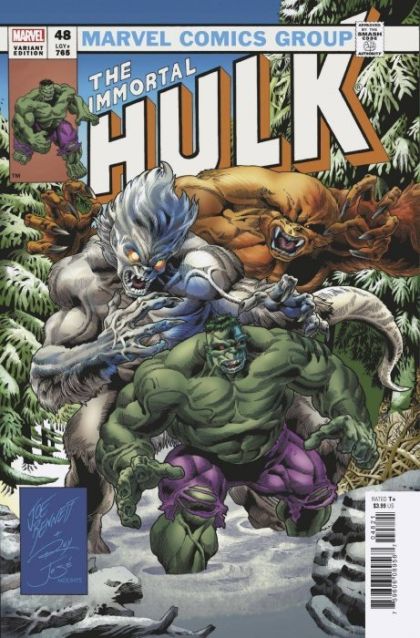 The Immortal Hulk #48B Joe Bennett TIH 272 Homage Variant