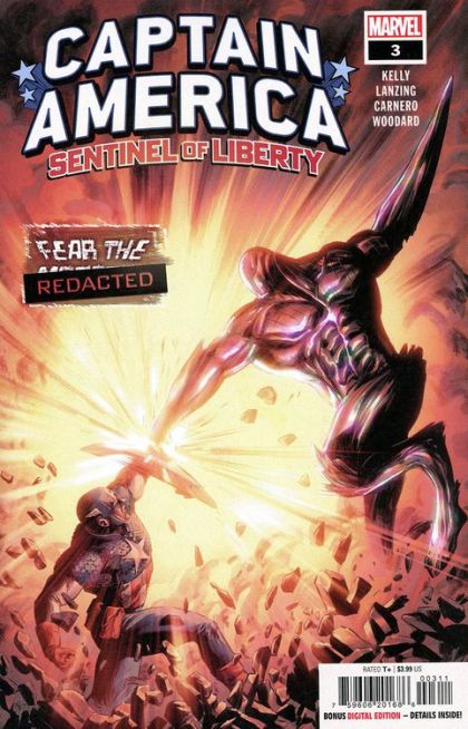 Captain America: Sentinel of Liberty, Vol. 2 #3A Carmen Carnero Regular