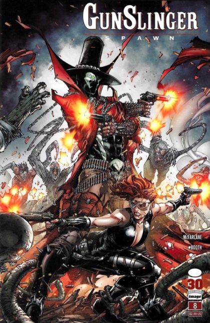Gunslinger Spawn #8C Brett Booth Cover