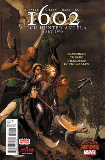 Marvel 1602: Witch Hunter Angela #2A Stephanie Hans Regular