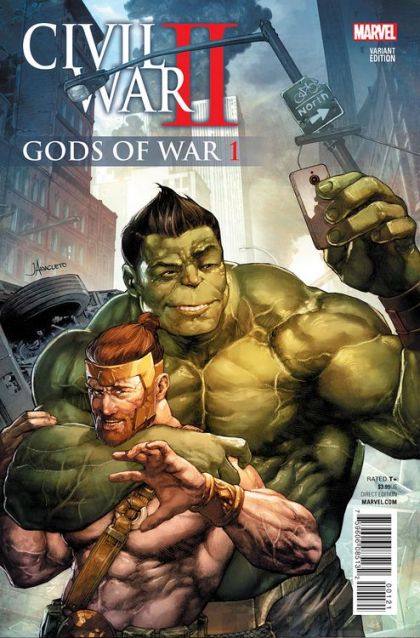 Civil War II: Gods Of War #1B Jay Anacleto Variant