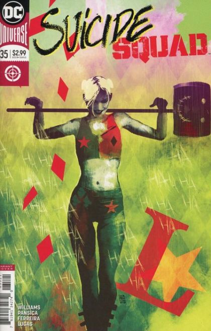 Suicide Squad, Vol. 4 #35B Variant Andrea Sorrentino Cover